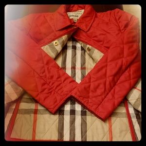 Burberry Jacket Red